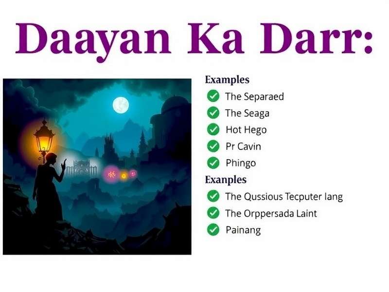 Daayan Ka Darr Localization Examples